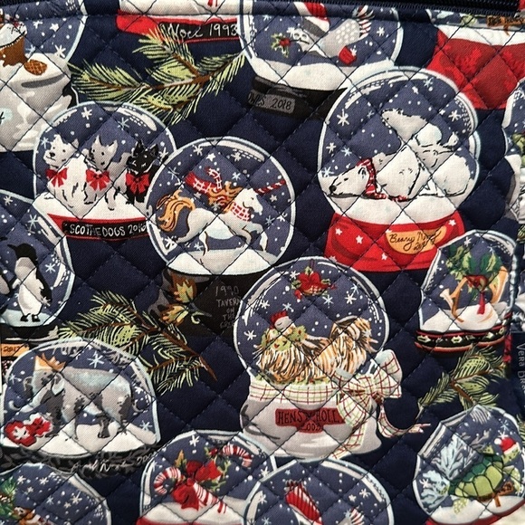 NWT Vera Bradley Snow Globe Campus Backpack - Picture 3 of 7